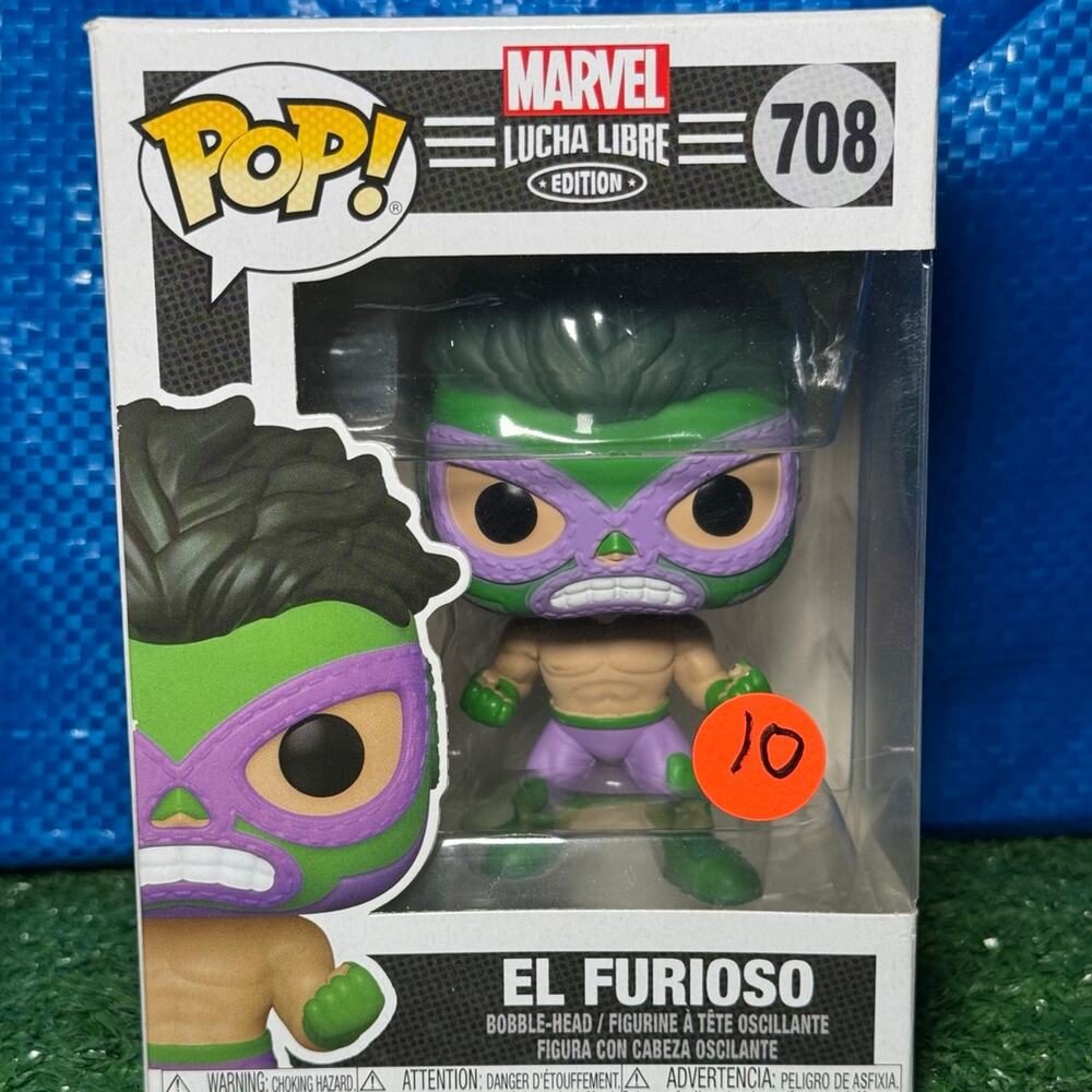 Funko Pop! Marvel Lucha Libre Edition El Furioso 708